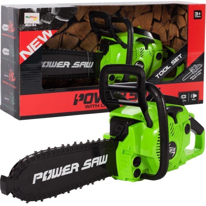 Malplay, Piła Łańcuchowa Duża Spalinowa Do Zabawy Dźwięk
