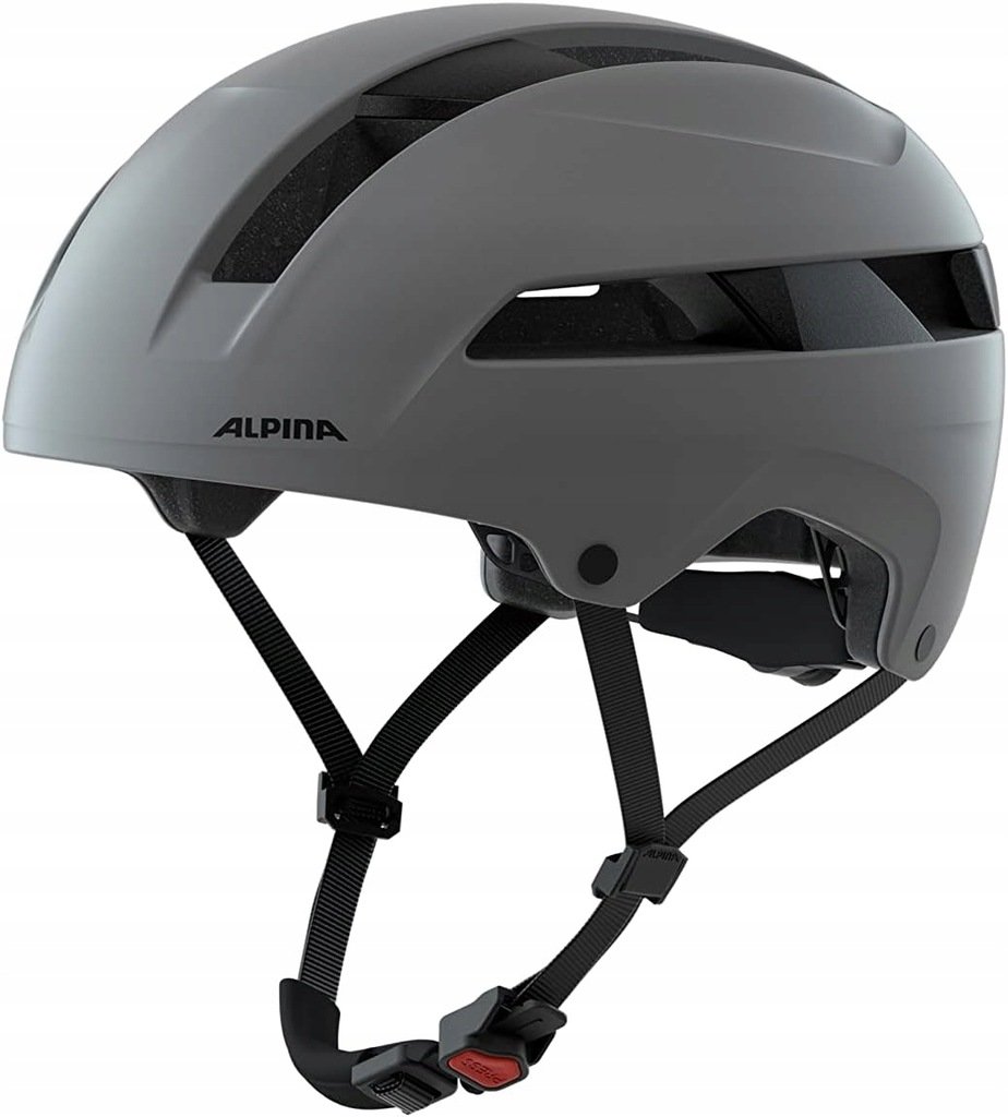 ALPINA kask rowerowy miejski SOHO kolor szary rozmiar M 51-56 cm 260 gram