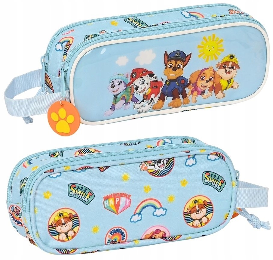 Piórnik saszetka tuba podwójna Psi patrol