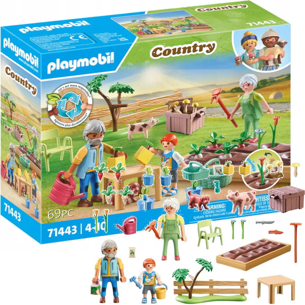 Playmobil Country 71443 Ogródek Warzywny U Dziadków