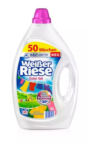 Weisser Riese COLOR żel do prania 50 prań 2,25l DE
