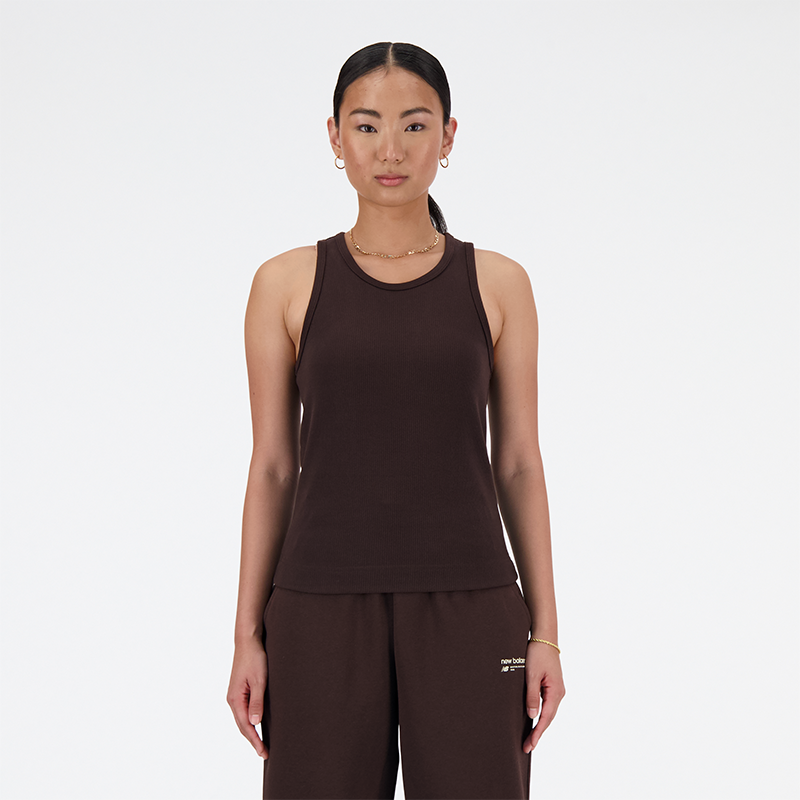 Koszulka damska New Balance WT33536KCF  brązowa