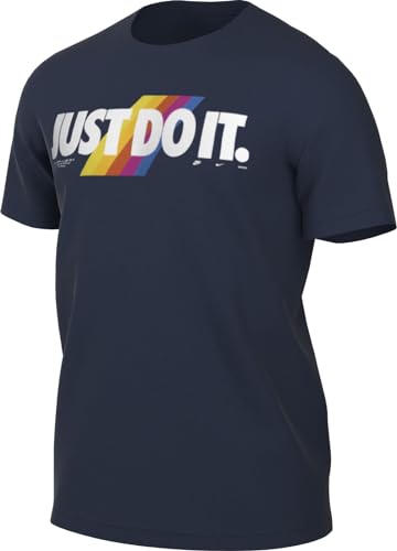 Nike Męska koszulka M NSW 6Mo JDI, Midnight Navy, FQ8002-410, L