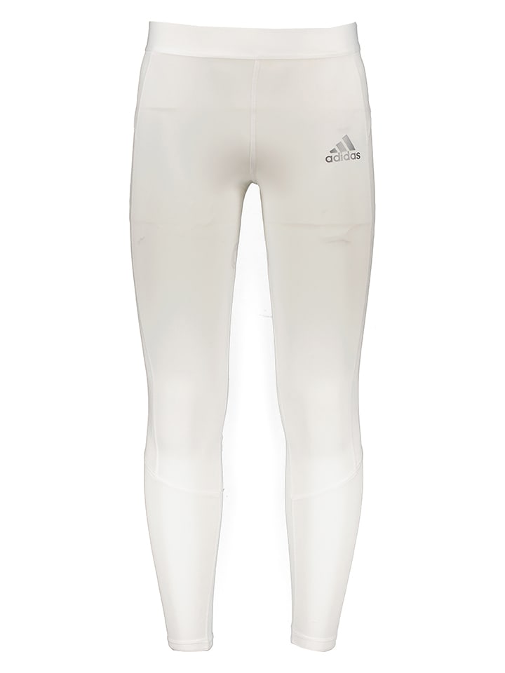 adidas Legginsy "Techfit" w kolorze białym