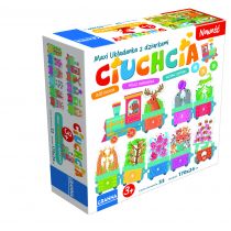 Puzzle Maxi układanka z dziurkami Ciuchcia Granna