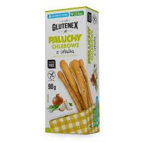 Glutenex Paluchy chlebowe z cebulą bez dodatku cukrów bezglutenowe 90 g