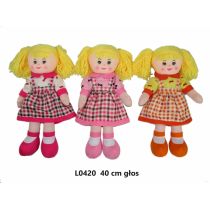 LALKA SZMACIANA Z GLOSEM 40CM SA FOL Sun-Day