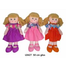 LALKA SZMACIANA Z GLOSEM 50CM SA FOL Sun-Day