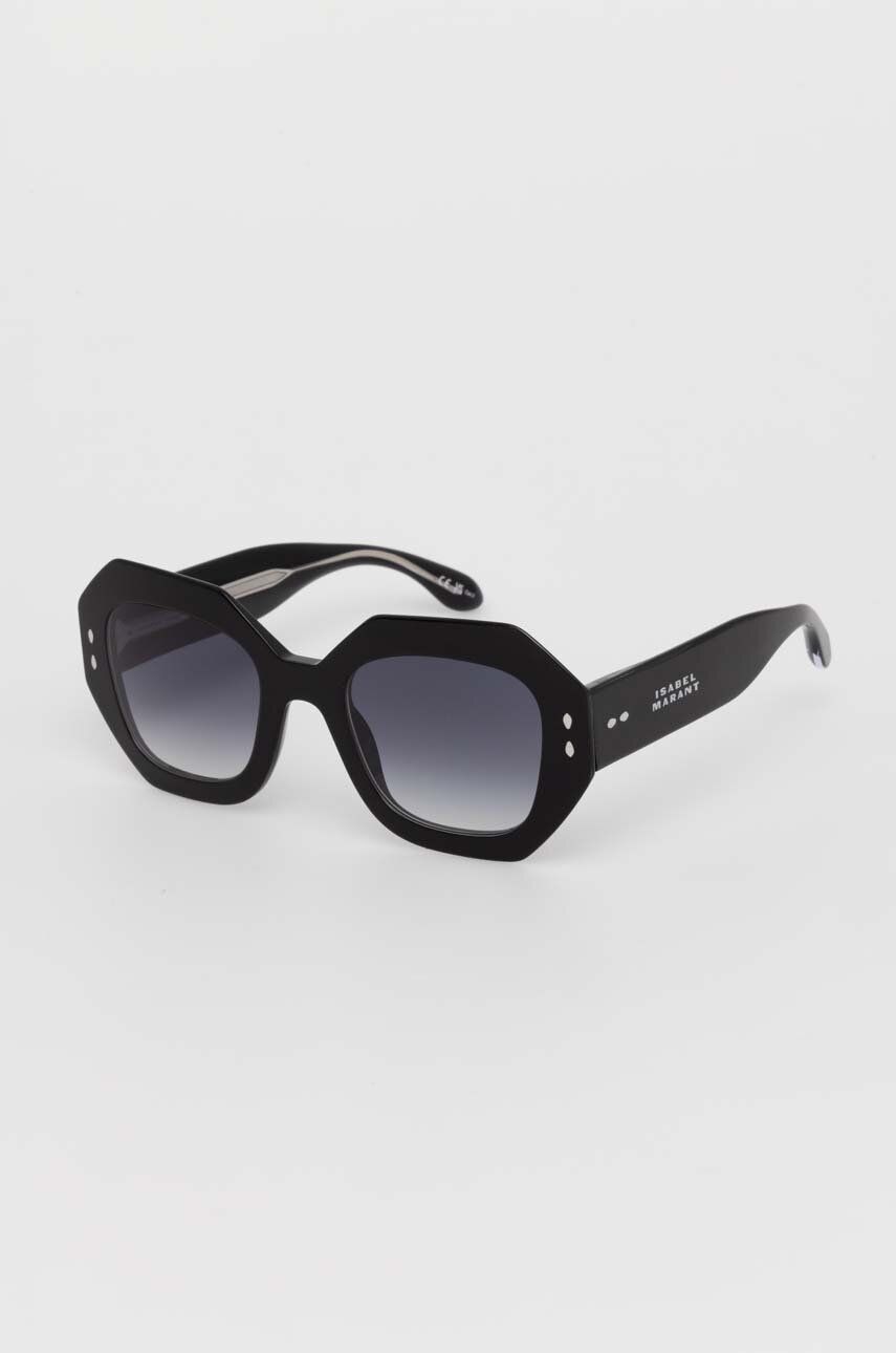 Isabel Marant okulary przeciwsłoneczne damskie kolor czarny