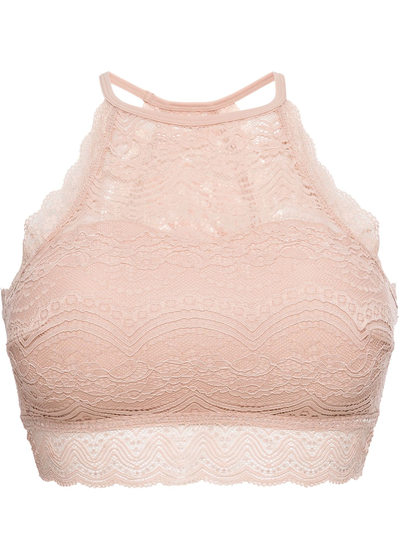 Biustonosz bustier bez fiszbinów - bonprix