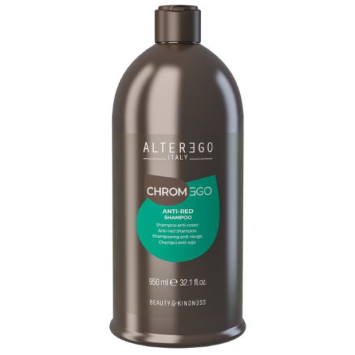 Alter Ego ChromEgo, Anti-Red szampon neutralizujący czerwone odcienie, 950ml