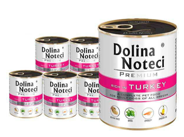 Dolina Noteci PREMIUM bogata w indyka 800g