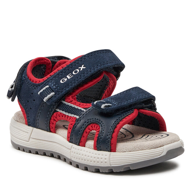 Sandały Geox J Sandal Alben Boy J35AVA 01520 C0735 M Navy/Red