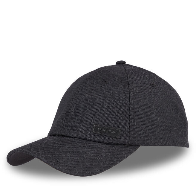 Czapka z daszkiem Calvin Klein Jacquard Monogram K50K511560 Jacquard Mono Black 0GK