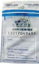 Koperty bezpieczne transparentne B5 (50 szt.) (przezroczyste)