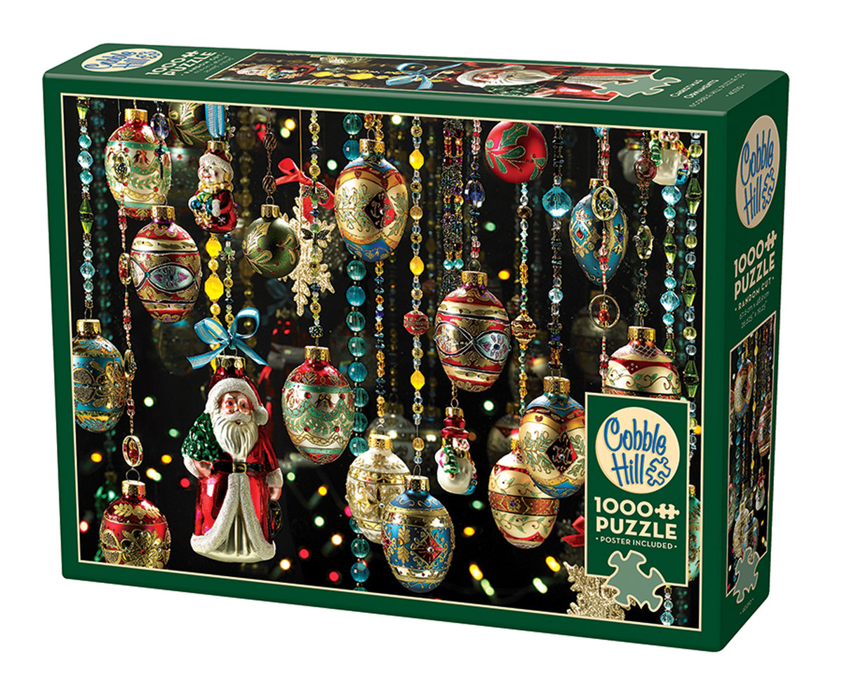 Puzzle, Świąteczne ozdoby, 1000 el.