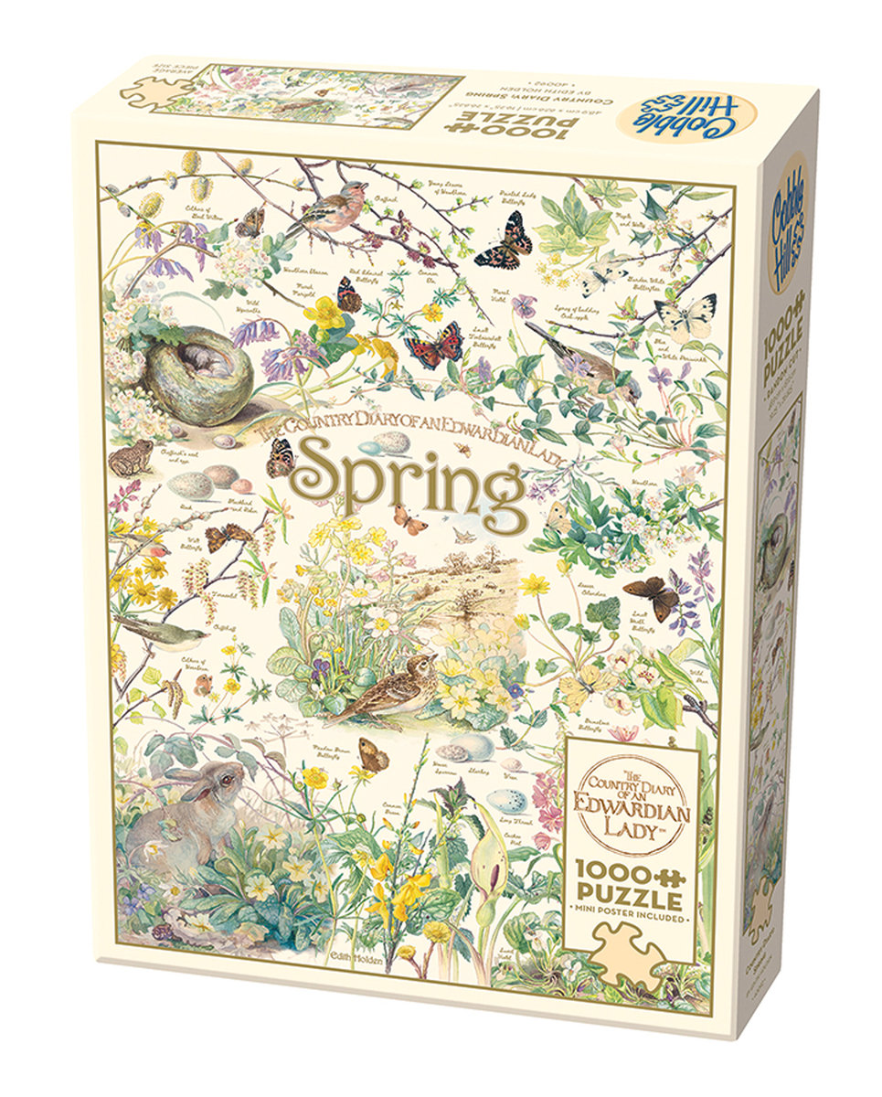 Puzzle, Ludowy pamiętnik: Wiosna, 1000 el.