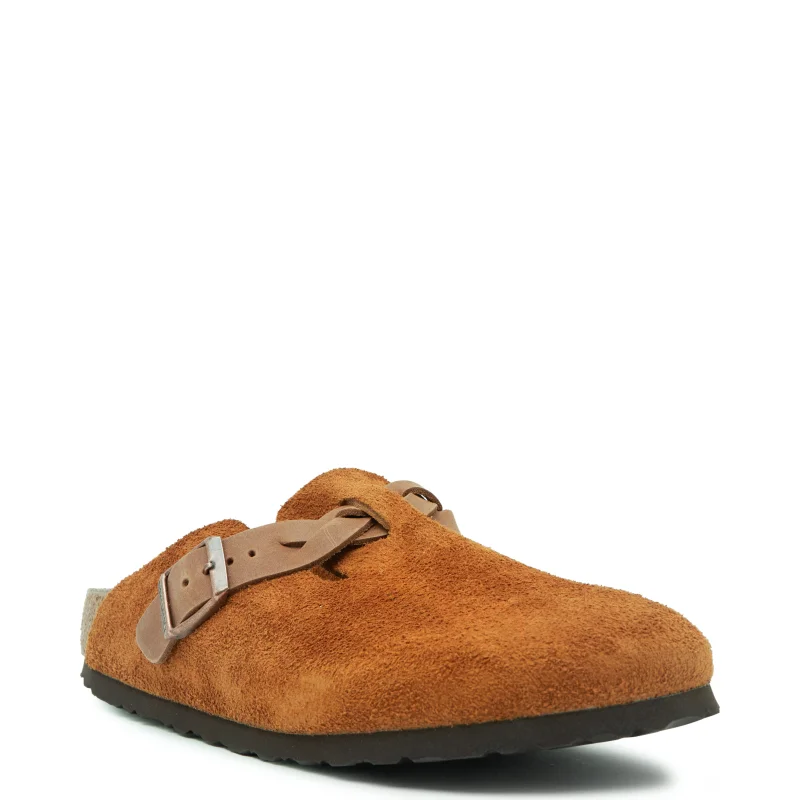 Birkenstock Skórzane mule Boston