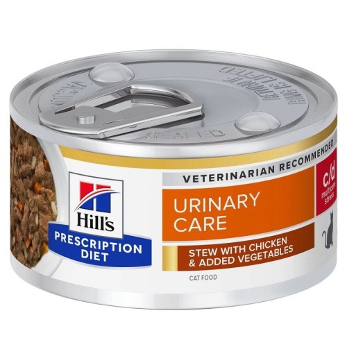 Feline c/d Urinary Care Gulasz z kurczakiem - mokra karma dla kota - 82 g