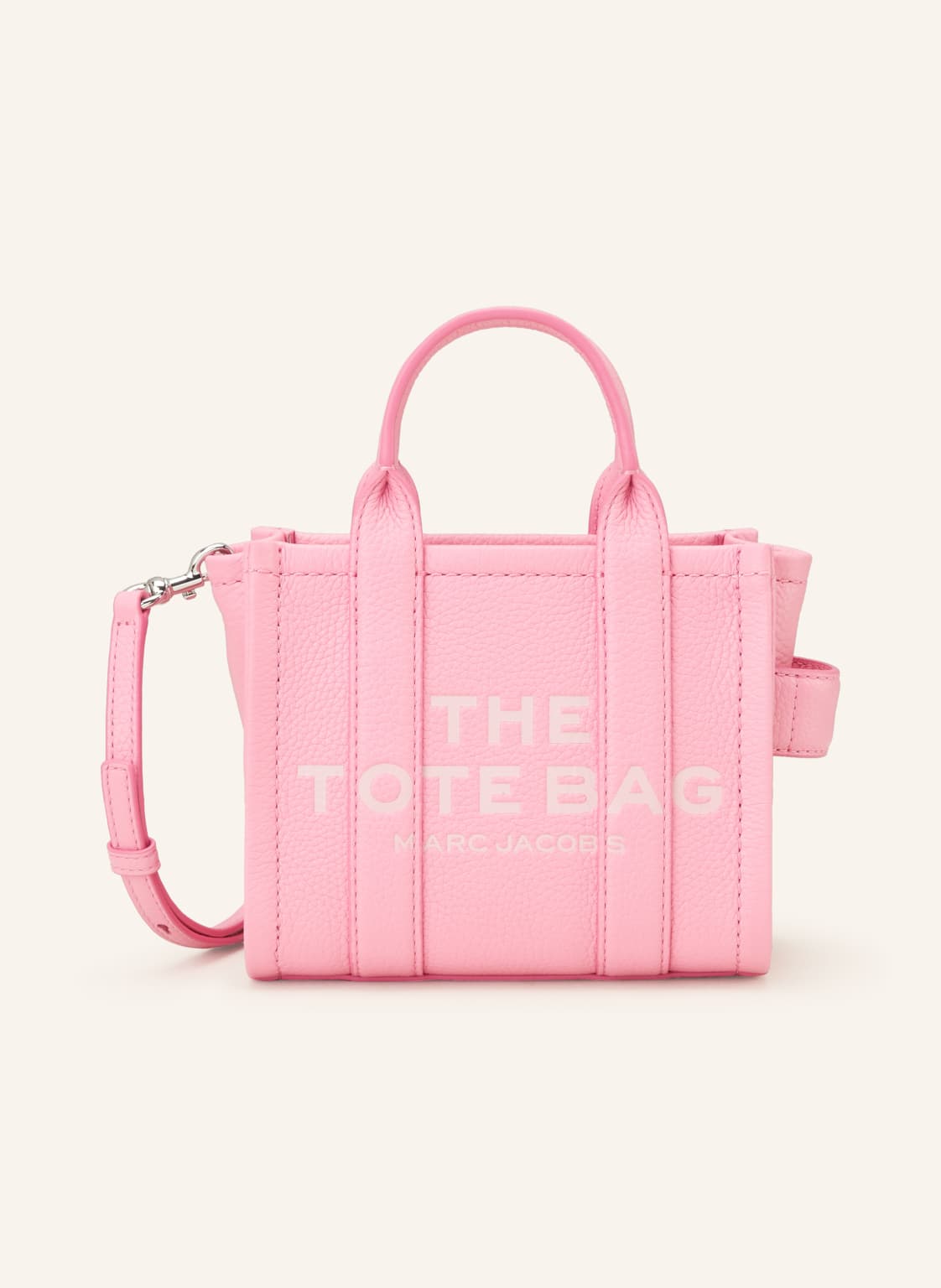 Zdjęcia - Torebka damska Marc Jacobs Torba Shopper The Crossbody Tote Bag Leather pink 