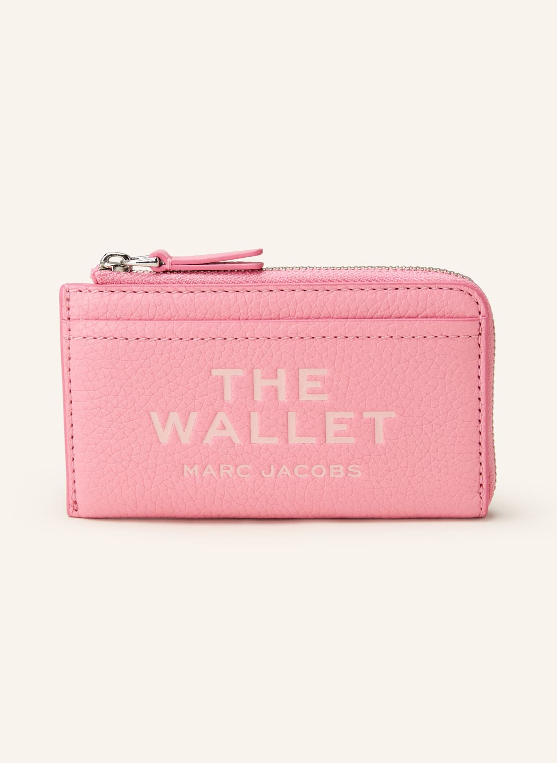 Фото - Кредитниця Marc Jacobs Portfel The Leather Top Zip Multi Wallet pink 