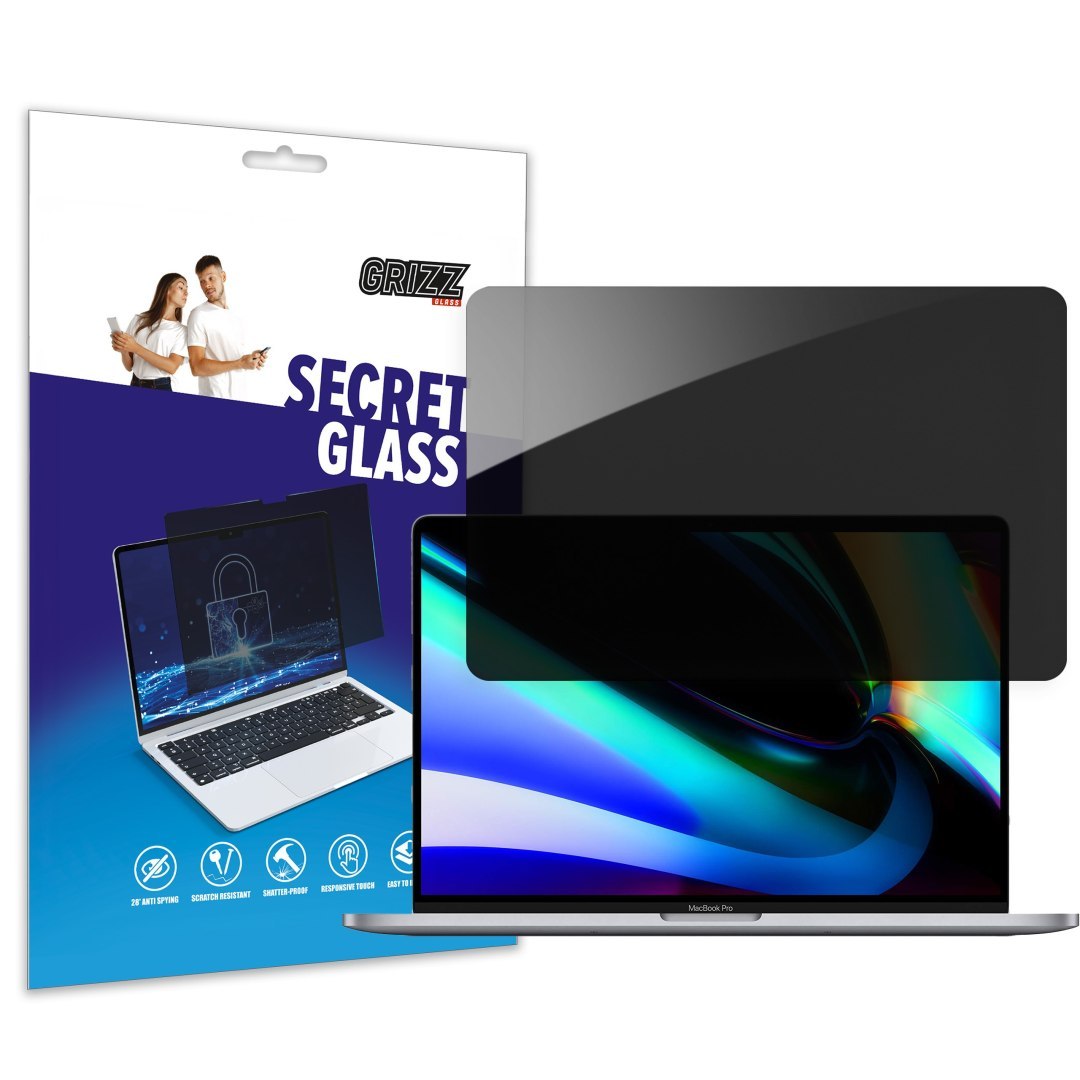 Szkło prywatyzujące GrizzGlass SecretGlass Apple MacBook Pro 13 cali 2020