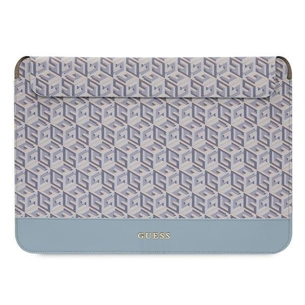 Etui Guess Sleeve GUCS16HGCFSEB laptopy do 16 cali GCube Stripes niebieski/blue