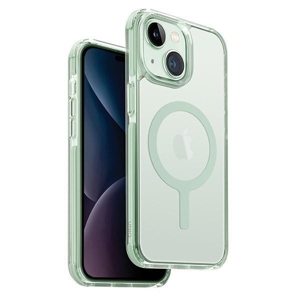 Etui UNIQ Combat Apple iPhone 15 Plus / 14 Plus MagClick Charging miętowy/cool mint