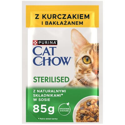 Purina Cat Chow Sterilised Kurczak saszetka 85g