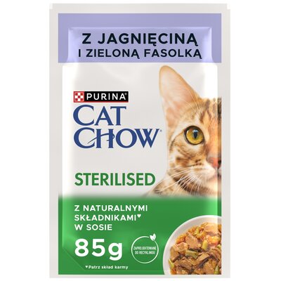 Purina Cat Chow Sterilised Jagnięcina saszetka 85g