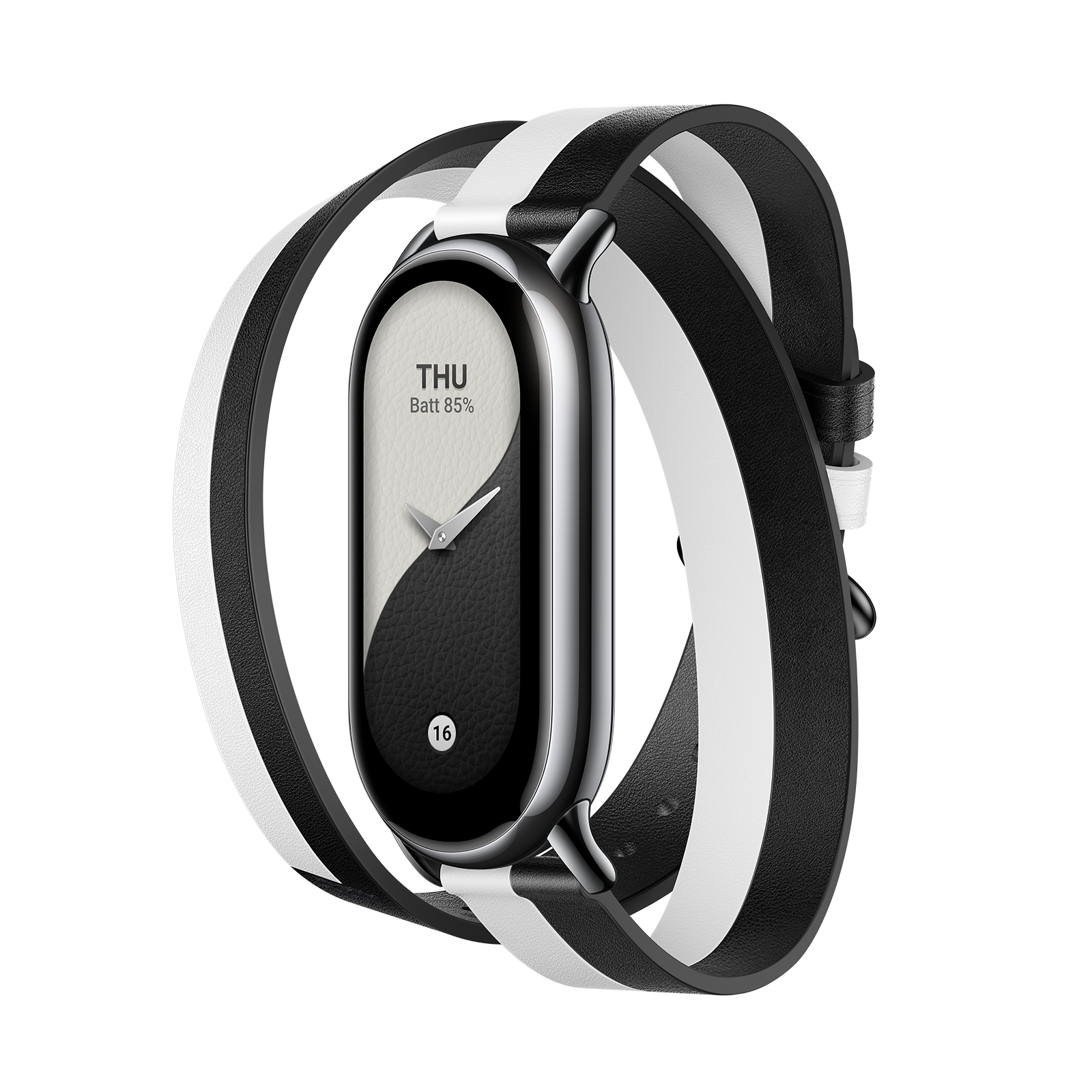 Xiaomi Smart Band 8 Double Wrap Strap Black And White - Oficjalny Sklep Xiaomi, Polska Dystrybucja, Darmowa dostawa i Raty Alior 10×0%!