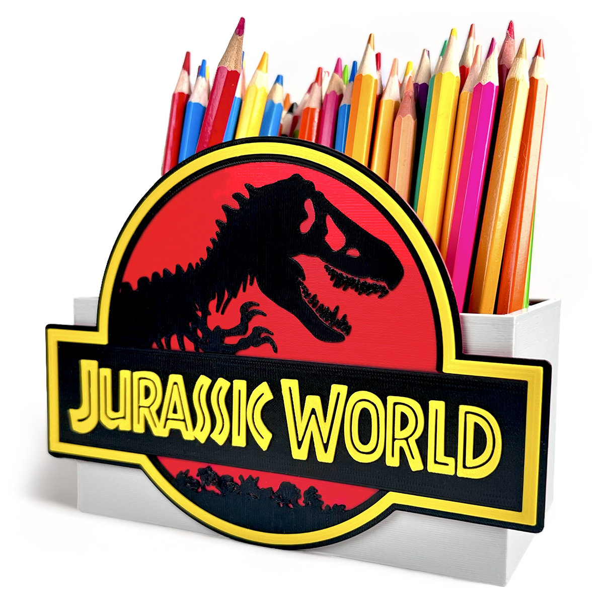 Kajawis, organizer na biurko w stylu Jurassic, dinozaur