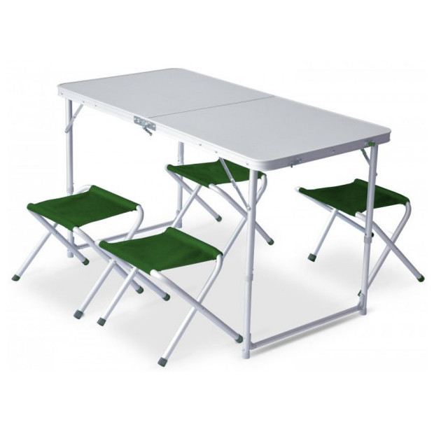 Zestaw Pinguin Furniture (stůl + 4 židle) Kolor: zielony