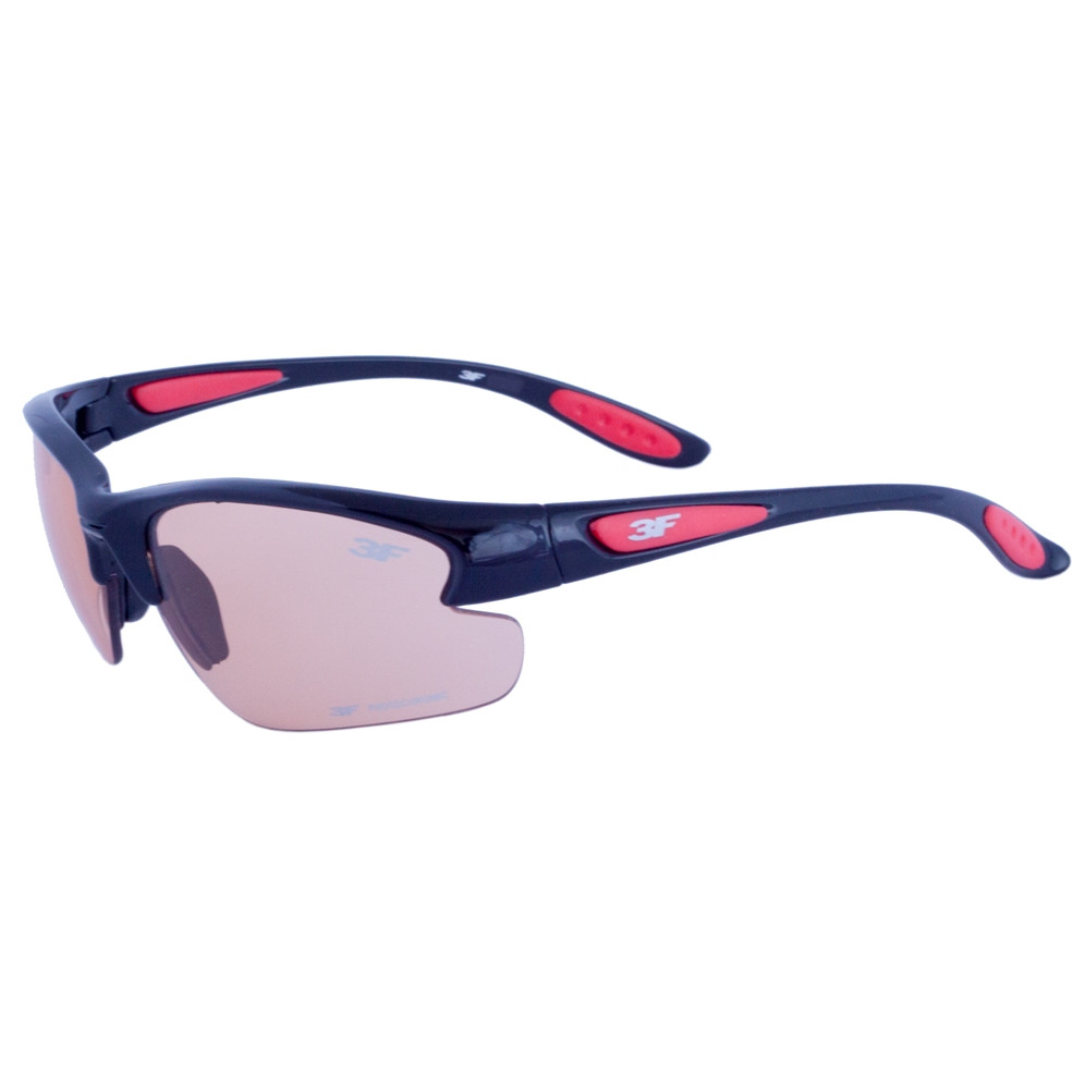 Okulary przeciwsłoneczne z polaryzacją 3F Photochromic Kolor: czerwony/czarny