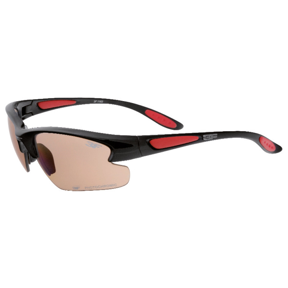 Okulary 3F Photochromic Kolor: czarny/czerwony