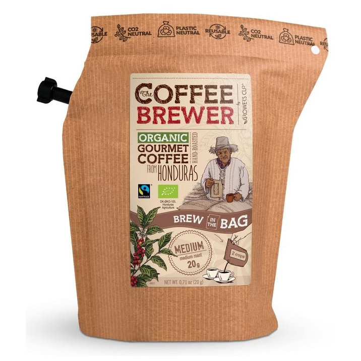 Growers Cup Kawa 100% Arabica Honduras 20g - Coffeebrewer EKO COF4644