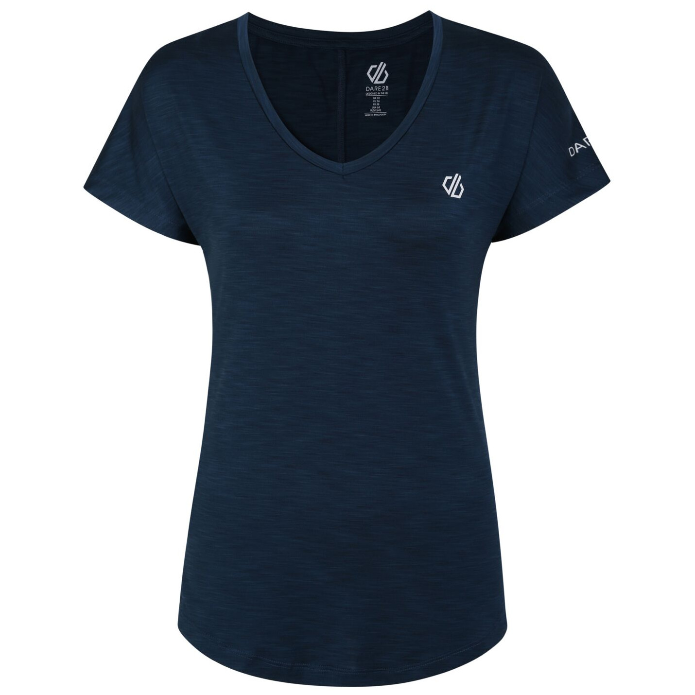 Koszulka damska Dare 2b Vigilant Tee Rozmiar: XS / Kolor: niebieski/czarny