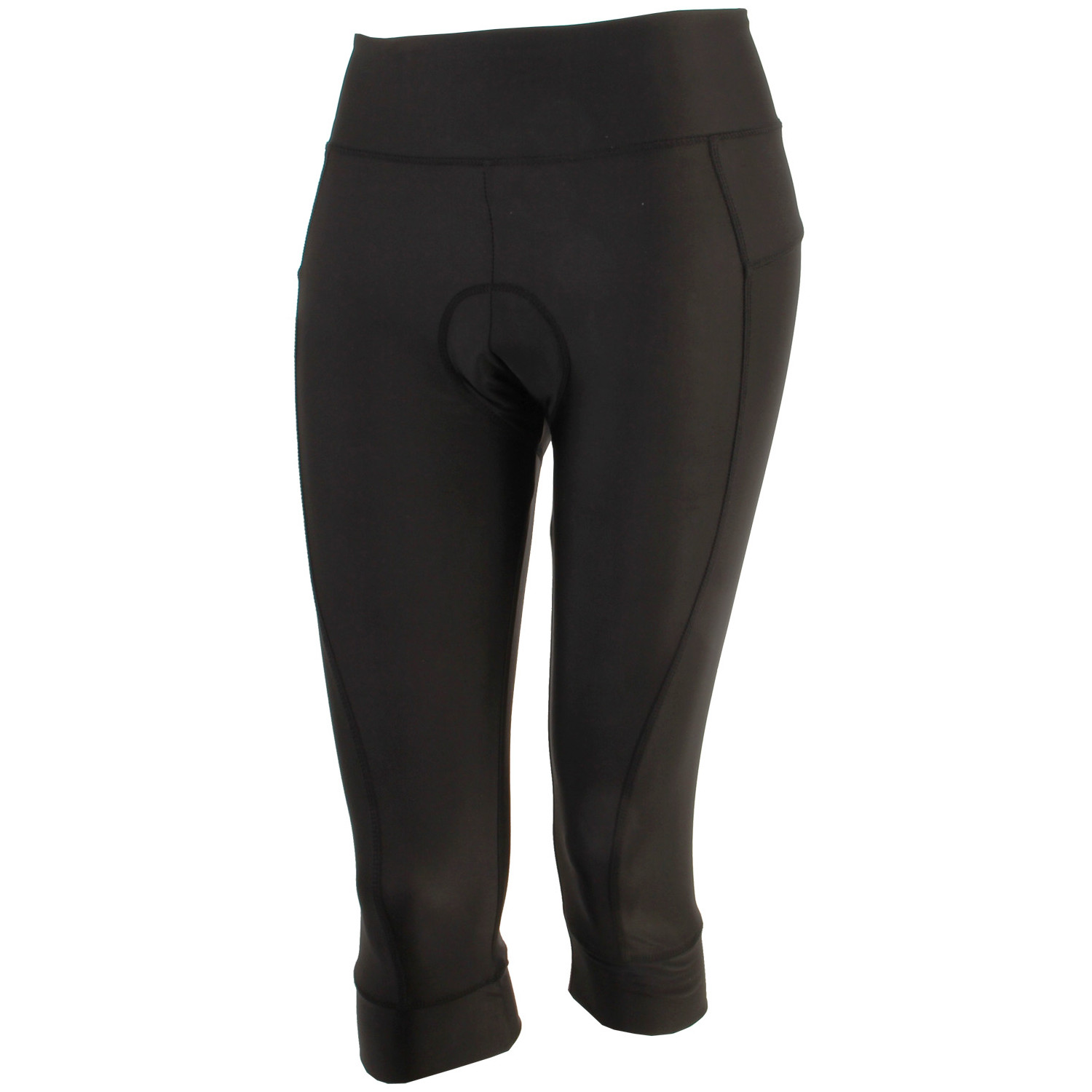 Spodenki rowerowe 3/4 Axon Laura Rozmiar: XL / Kolor: czarny