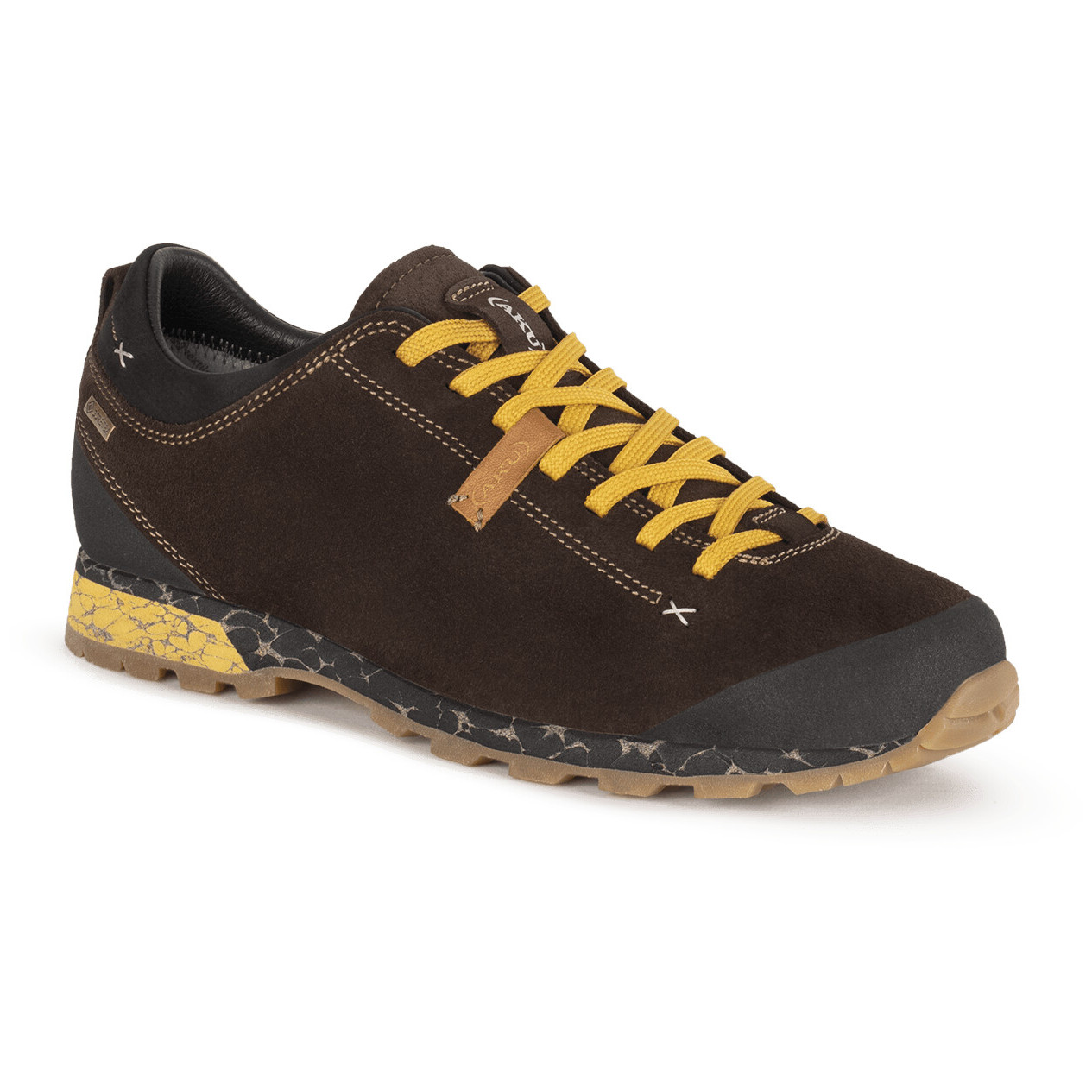 Buty męskie Aku Bellamont Suede GTX Rozmiar butów (UE): 46,5 / Kolor: brązowy/pomarańczowy