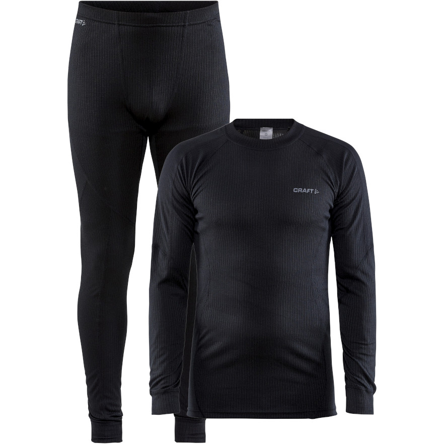 Zestaw dla mężczyzn Craft Set Core Dry Baselayer Rozmiar: M / Kolor: czarny