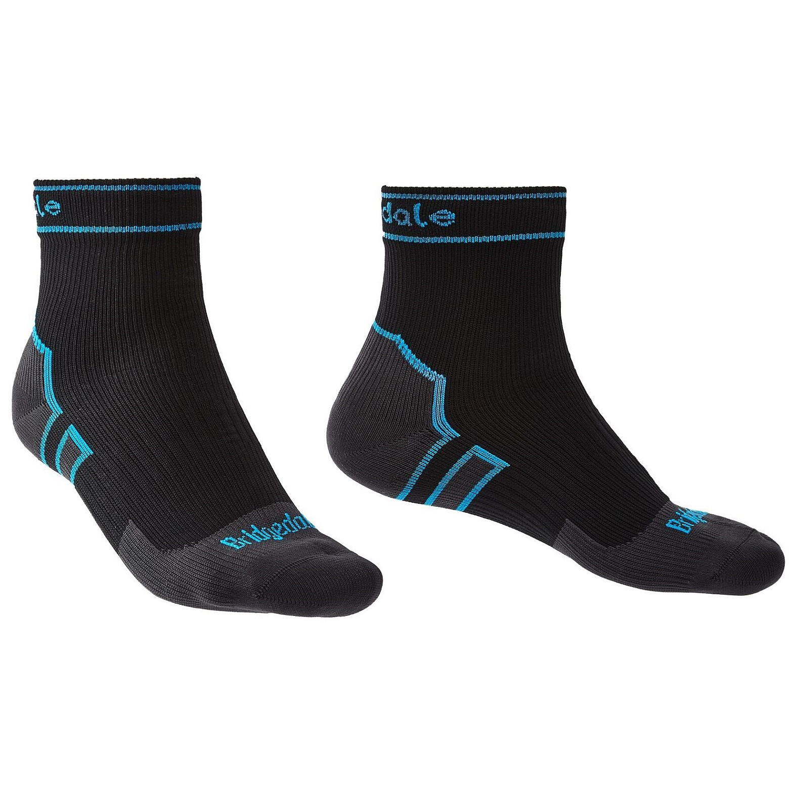 Wodoodporne skarpety Bridgedale Storm Sock MW Ankle Rozmiar skarpet: 44-47 / Kolor: czarny