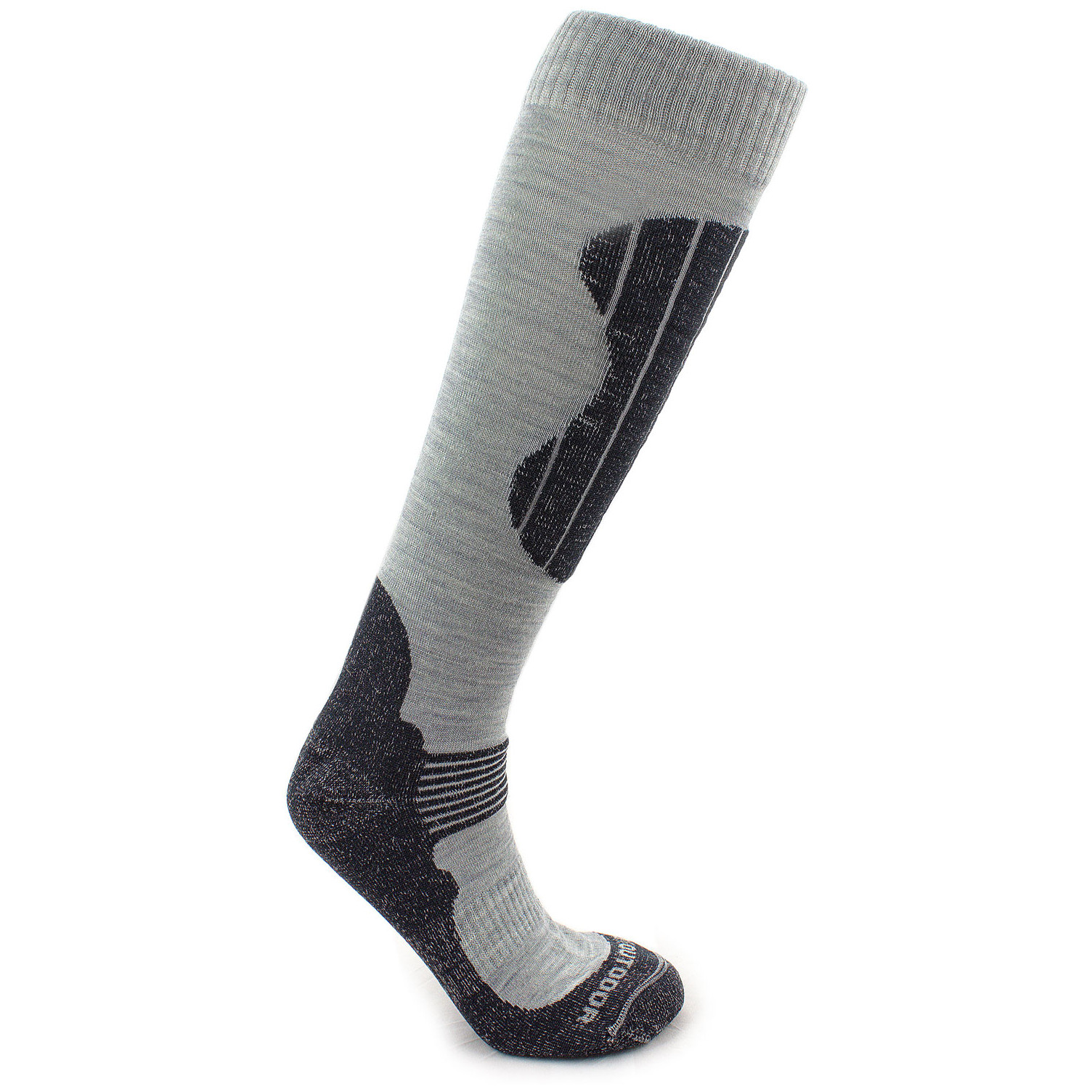 Męskie podkolanówki Zulu Ski Merino Men Rozmiar skarpet: 43-47 / Kolor: czarny/szary