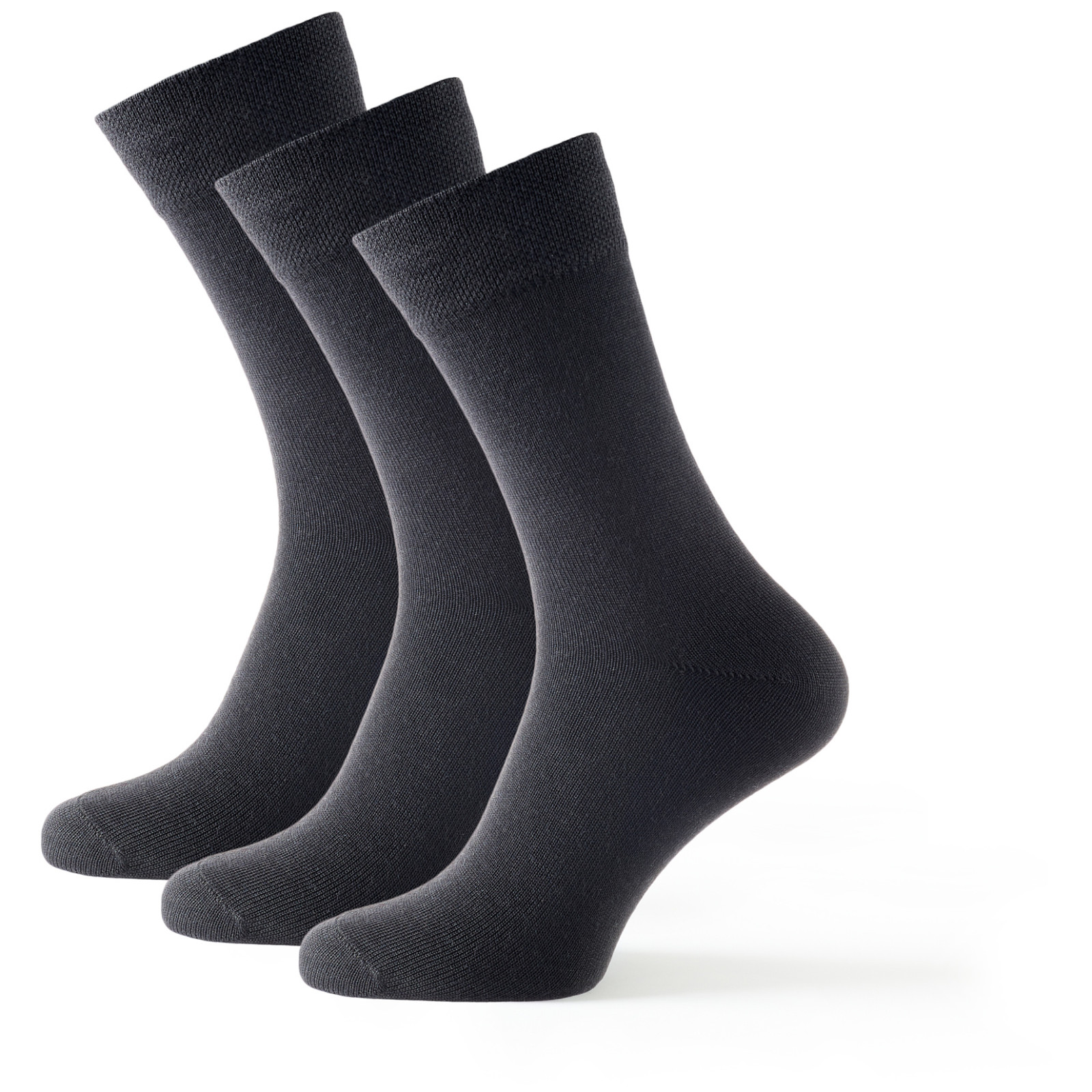 Skarpety Zulu Diplomat Merino 3 pack Rozmiar skarpet: 43-47 / Kolor: czarny