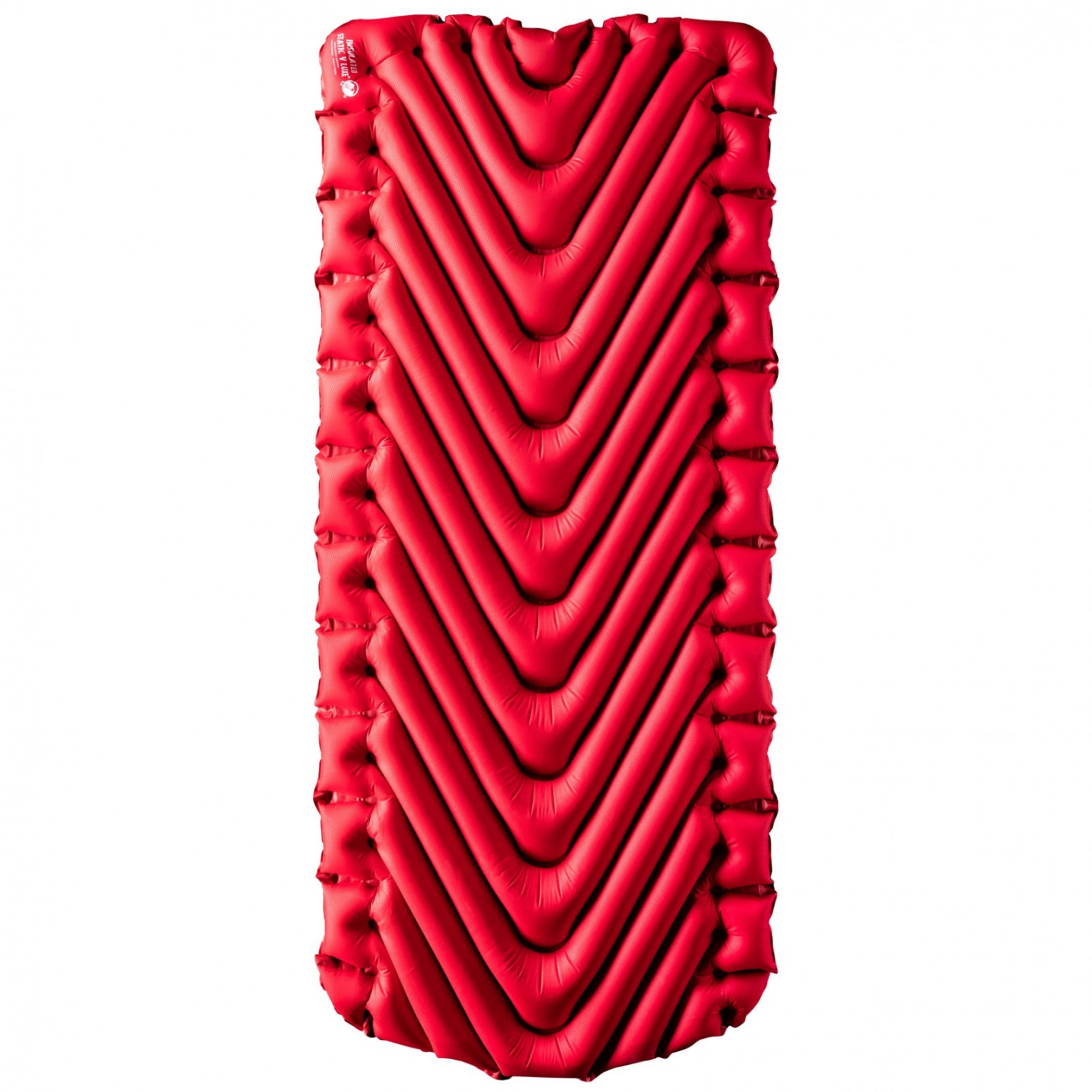 Nadmuchiwany materac Klymit Insulated Static V Luxe Kolor: czerwony