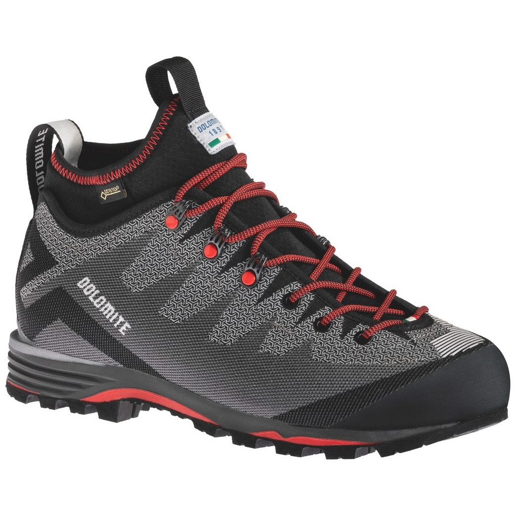 Buty męskie Dolomite Veloce GTX Rozmiar butów (UE): 44,5 / Kolor: szary/czerwony