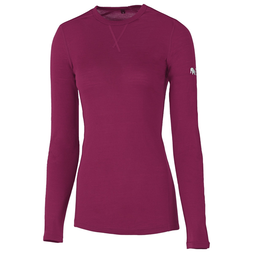 Koszulka damska Zulu Merino 160 Long Rozmiar: L / Kolor: fioletowy