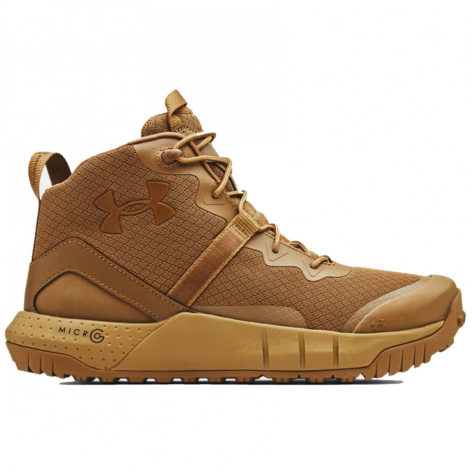 Buty męskie Under Armour Micro G Valsetz Mid Rozmiar butów (UE): 45 / Kolor: beżowy