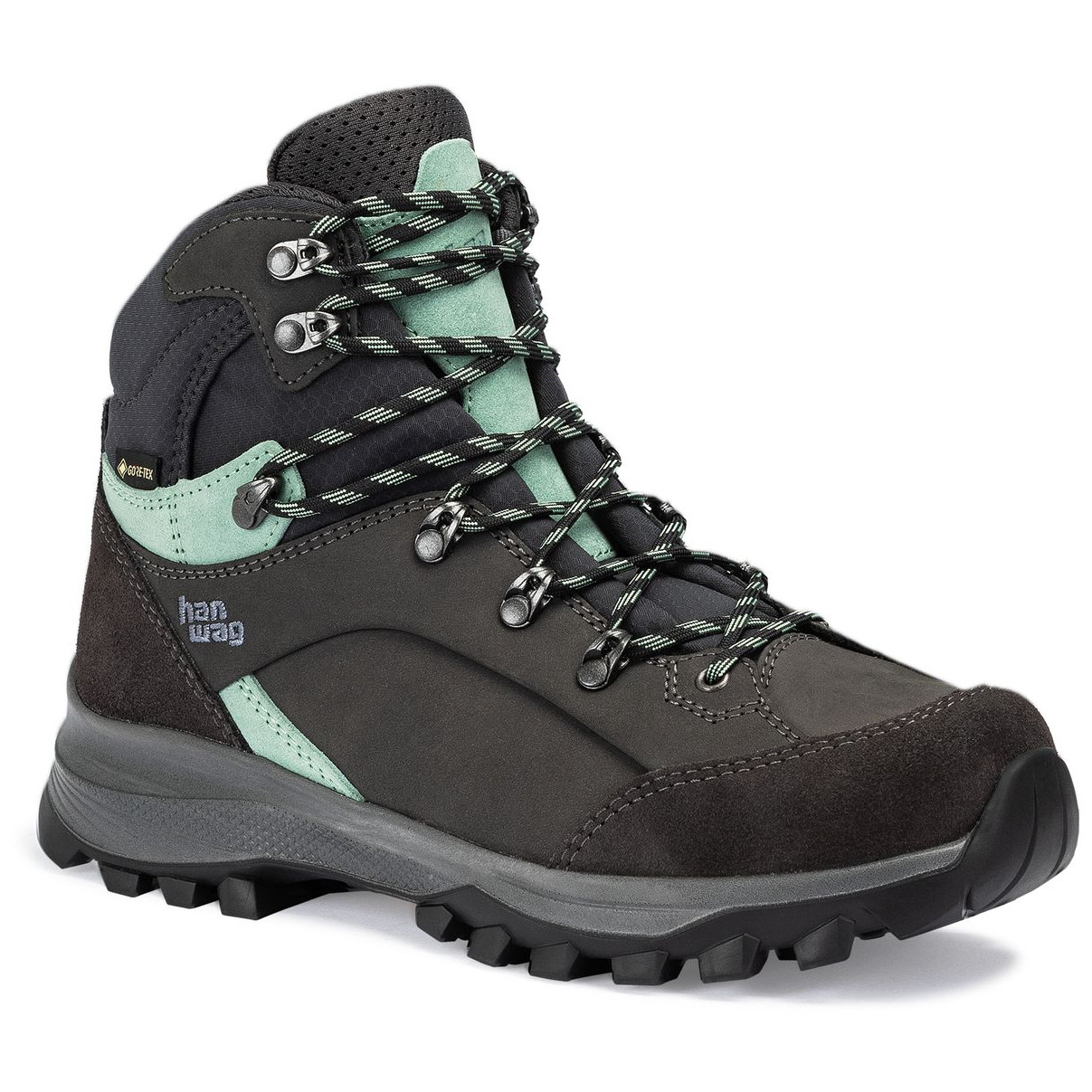 Buty damskie Hanwag Alta Bunion II Lady GTX Rozmiar butów (UE): 39,5 / Kolor: czarny/szary