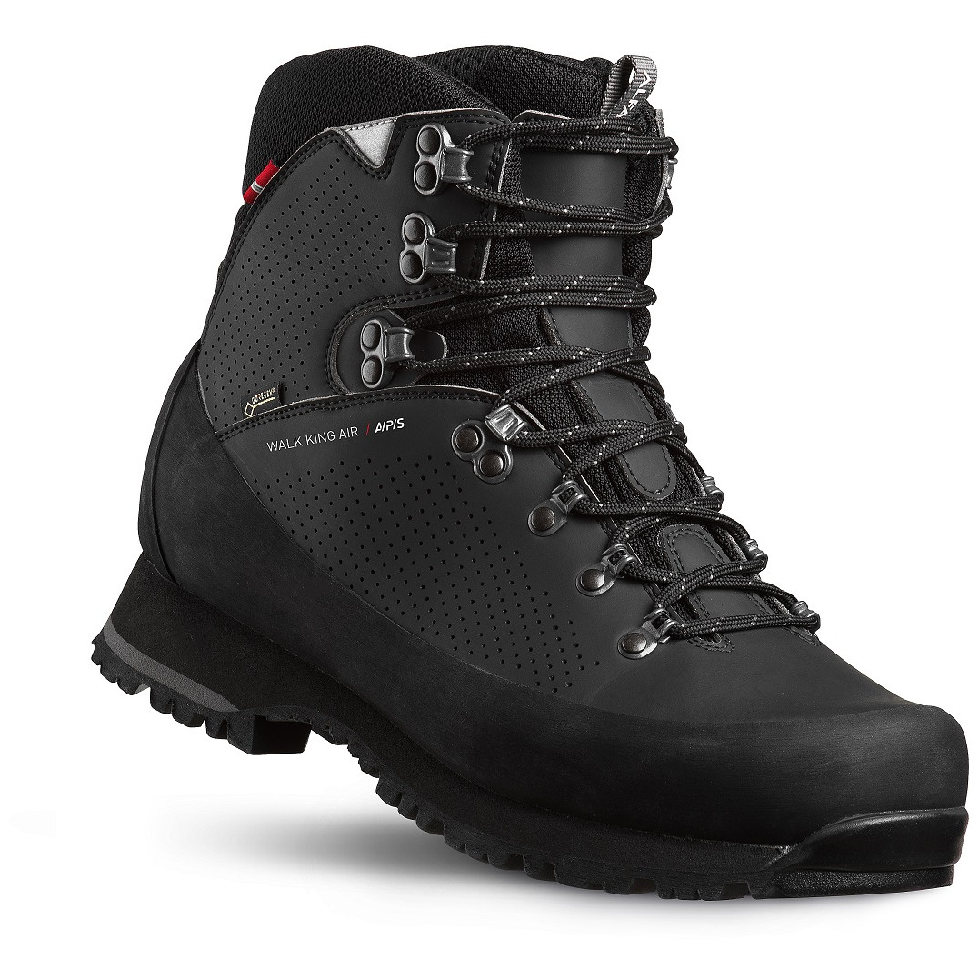 Męskie buty turystyczne Alfa Walk King Air APS Rozmiar butów (UE): 45 / Kolor: czarny