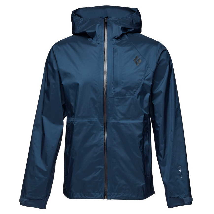 Kurtka męska Black Diamond Treeline Rain Shell Rozmiar: XL / Kolor: niebieski